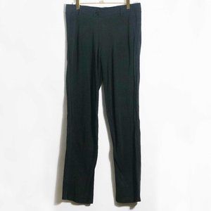 Betabrand Straight Leg Grey Classic Dress Pant Yoga Pants MP